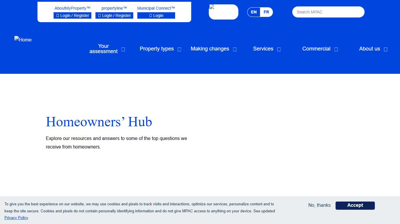 Homeowners’ Hub MPAC